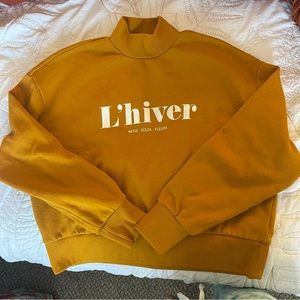 H&M Mock-Turtleneck Sweatshirt